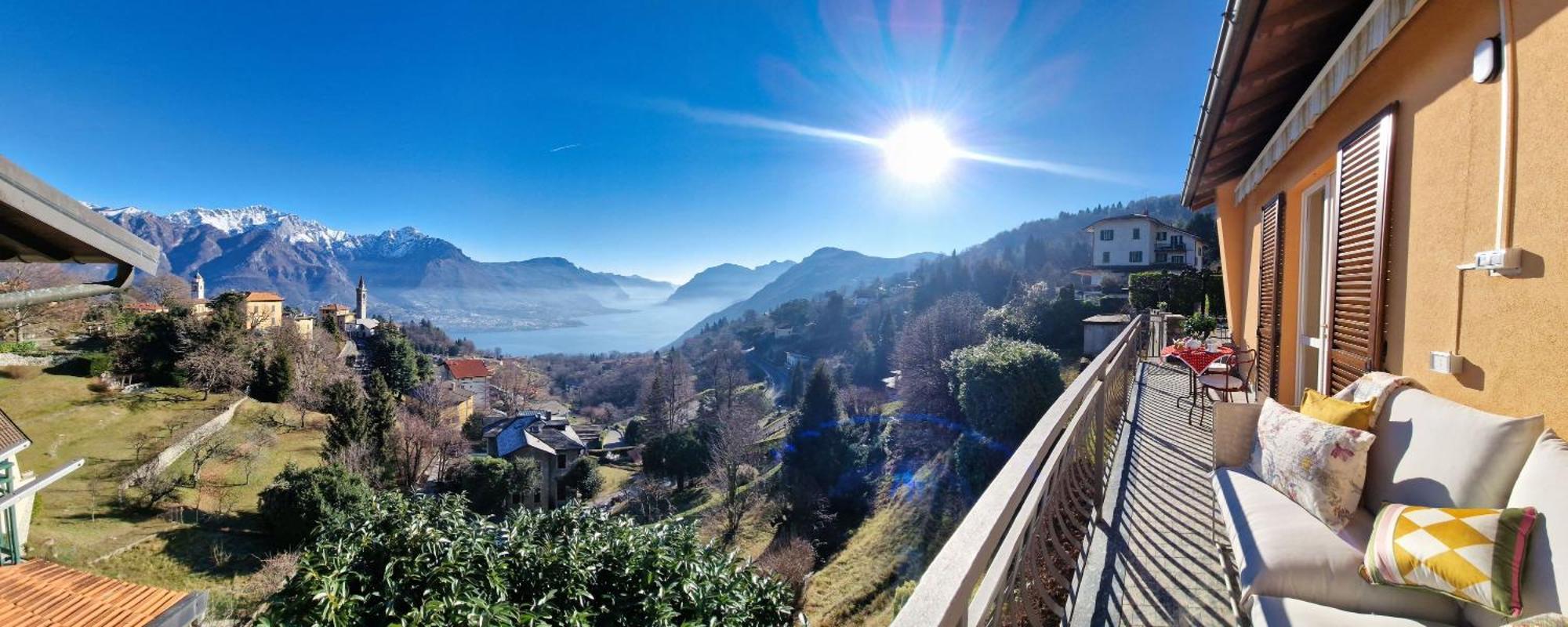 Panoramic Lakeview House Bellagio Civenna Dış mekan fotoğraf