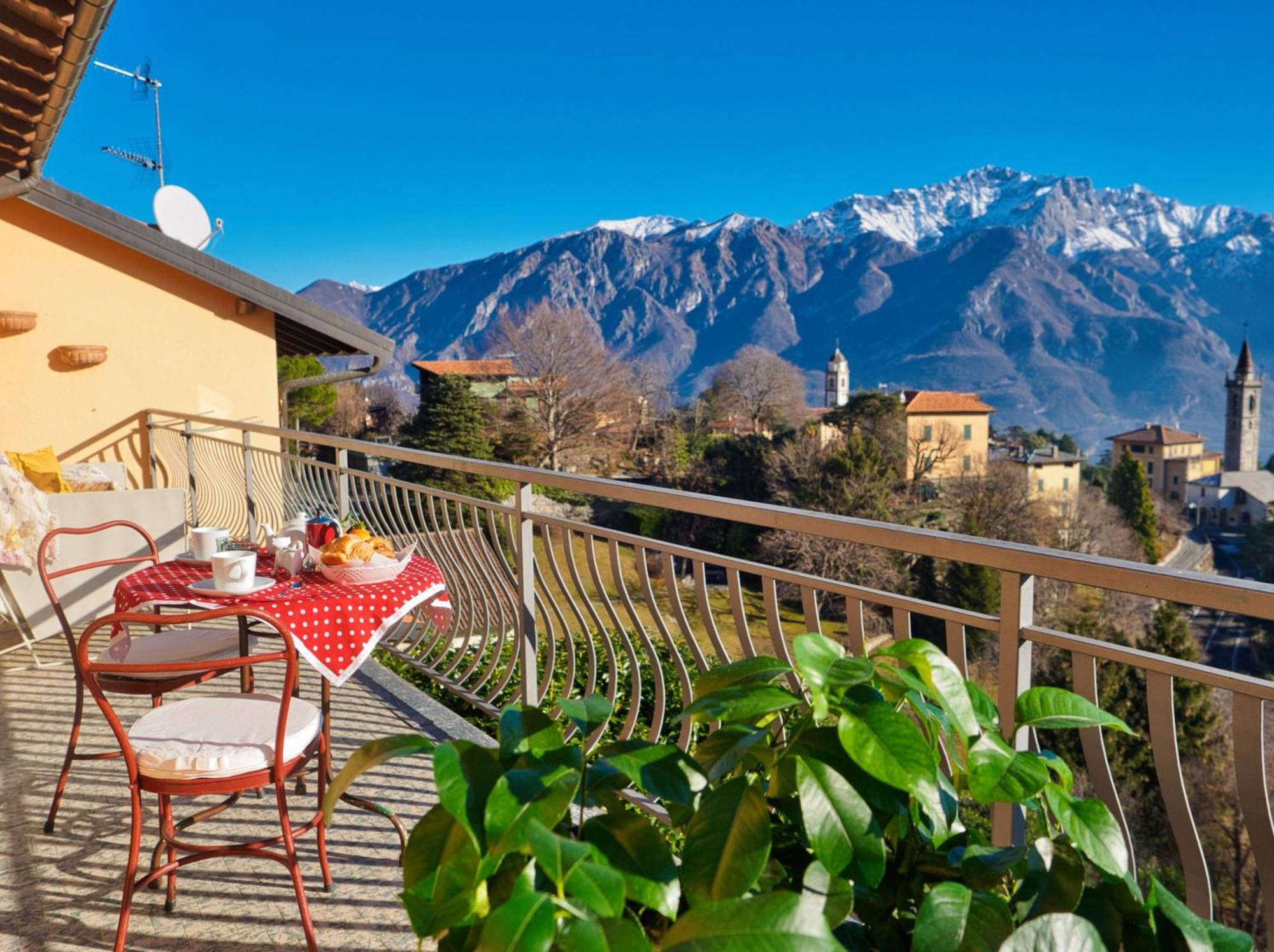 Panoramic Lakeview House Bellagio Civenna Dış mekan fotoğraf